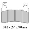 Garnituri frână FERODO FDB2079P