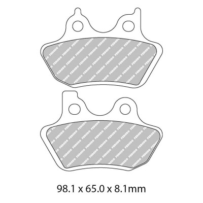 Garnituri frână FERODO FDB2097P
