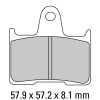 Garnituri frână FERODO FDB2111P