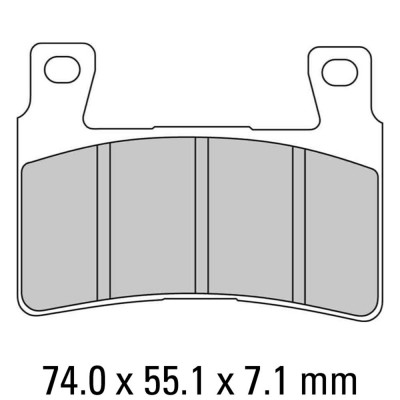 Garnituri frână FERODO FDB2114P