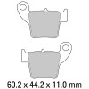 Garnituri frână FERODO FDB2139P