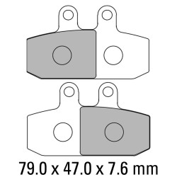 Garnituri frână FERODO FDB2146P