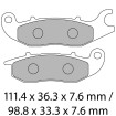 Garnituri frână FERODO FDB2169P Garnituri frână FERODO FDB2169P thumb