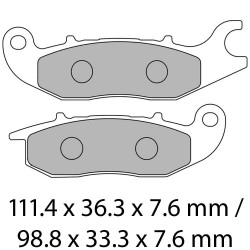 Garnituri frână FERODO FDB2169P