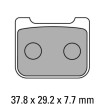 Garnituri frână FERODO FDB2171P Garnituri frână FERODO FDB2171P thumb