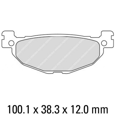Garnituri frână FERODO FDB2200P