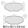 Garnituri frână FERODO FDB2213P