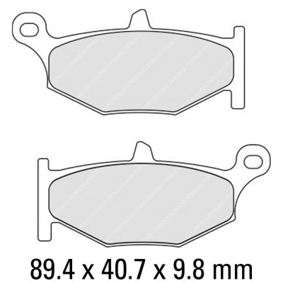Garnituri frână FERODO FDB2213P