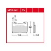 Garnituri frână TRW MCB642SV Garnituri frână TRW MCB642SV thumb