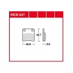 Garnituri frână TRW MCB647 thumb
