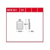 Garnituri frână TRW MCB651 thumb