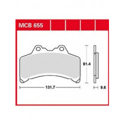Garnituri frână TRW MCB655