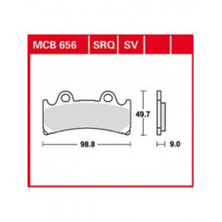 Garnituri frână TRW MCB656SRQ