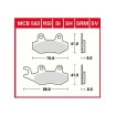 Garnituri frână TRW MCB582SI thumb