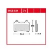 Garnituri frână TRW MCB584SV Garnituri frână TRW MCB584SV thumb