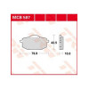 Garnituri frână TRW MCB587