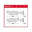 Garnituri frână TRW MCB594 thumb