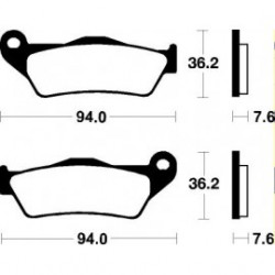 Garnituri frână originale BREMBO 07BB0435 Garnituri frână originale BREMBO 07BB0435