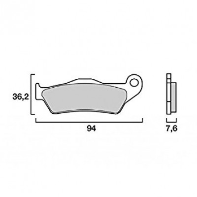 Garnituri frână originale BREMBO 07BB0483