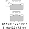 Garnituri frână FERODO FDB2110SG