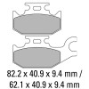 Garnituri frână FERODO FDB2148SG