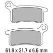 Garnituri frână FERODO FDB2157SG Garnituri frână FERODO FDB2157SG thumb
