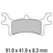 Garnituri frână FERODO FDB2176SG Garnituri frână FERODO FDB2176SG thumb