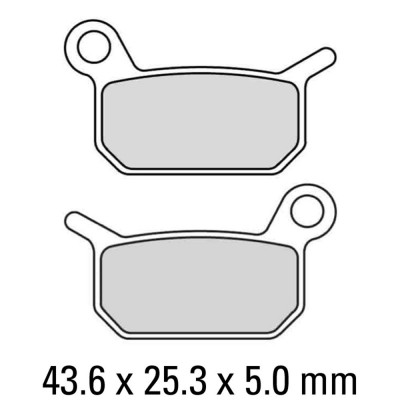 Garnituri frână FERODO FDB2183SG