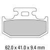Garnituri frână FERODO FDB659SG