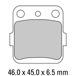 Garnituri frână FERODO FDB661SG