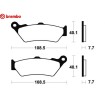 Garnituri frână originale BREMBO 07BB0390 thumb
