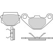 Garnituri frână motocross BREMBO 07BB07TT Garnituri frână motocross BREMBO 07BB07TT thumb