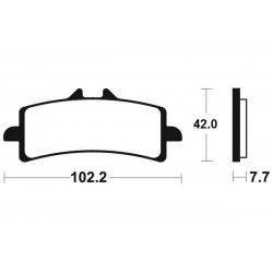 Garnituri frână originale BREMBO 07BB3793