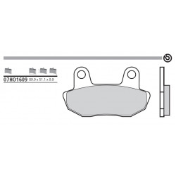 Garnituri frână originale BREMBO 07HO1609