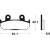 Garnituri frână BREMBO 07HO21SA