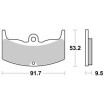 Garnituri frână originale BREMBO 07HO1708 Garnituri frână originale BREMBO 07HO1708 thumb