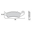 Garnituri frână motocross BREMBO 07HO25SD Garnituri frână motocross BREMBO 07HO25SD thumb