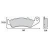 Garnituri frână originale BREMBO 07HO2911