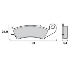 Garnituri frână originale BREMBO 07HO2911