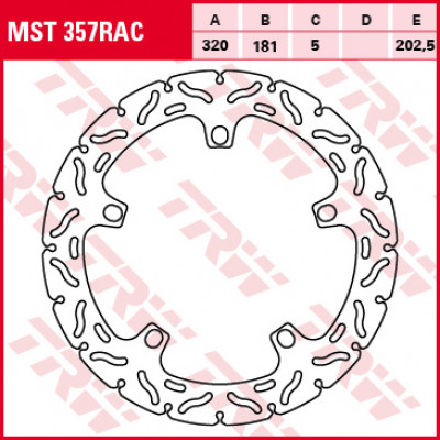 Plăcuțe frână față TRW-LUCAS MST357RAC Plăcuțe frână față TRW-LUCAS MST357RAC