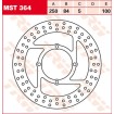 PLĂCUȚE FRÂNĂ SPATE TRW-LUCAS MST364 PLĂCUȚE FRÂNĂ SPATE TRW-LUCAS MST364 thumb