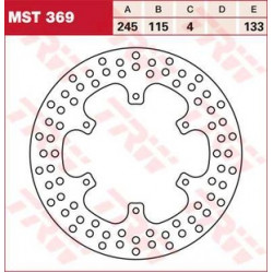 PLĂCUȚE FRÂNĂ SPATE/FAȚĂ TRW-LUCAS MST369
