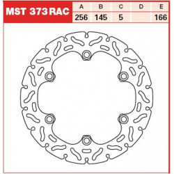 PLĂCUȚE FRÂNĂ SPATE/FAȚĂ TRW-LUCAS MST373RAC PLĂCUȚE FRÂNĂ SPATE/FAȚĂ TRW-LUCAS MST373RAC