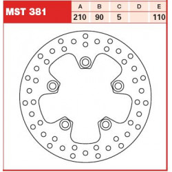 PLĂCUȚE FRÂNĂ SPATE TRW-LUCAS MST381 PLĂCUȚE FRÂNĂ SPATE TRW-LUCAS MST381