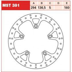 PLĂCUȚE FRÂNĂ SPATE TRW-LUCAS MST391