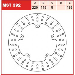 PLĂCUȚE FRÂNĂ SPATE TRW-LUCAS MST392