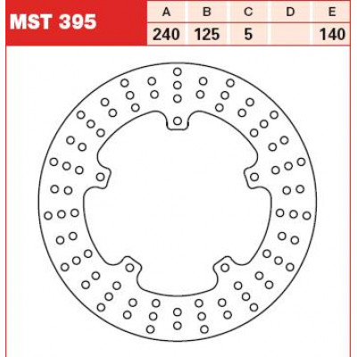 PLĂCUȚE FRÂNĂ SPATE TRW-LUCAS MST395