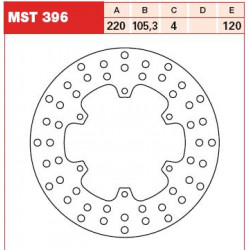 Plăcuțe frână față TRW-LUCAS MST396 Plăcuțe frână față TRW-LUCAS MST396