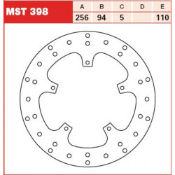PLĂCUȚE FRÂNĂ SPATE TRW-LUCAS MST398