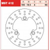 PLĂCUȚE FRÂNĂ SPATE TRW-LUCAS MST412